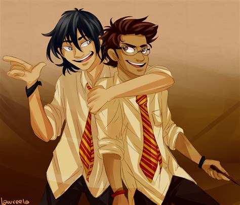 James And Sirius Fem Harry Potter Harry Potter Fan Art Potter