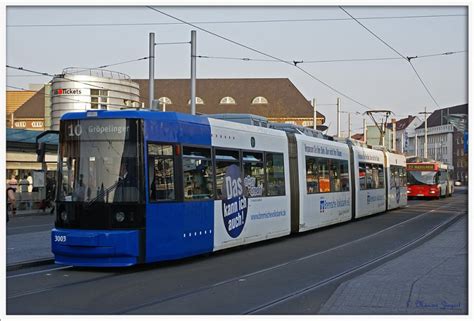 Gt N Der Bsag Am Bremer Hauptbahnhof Tagesausflug Nach Bremen