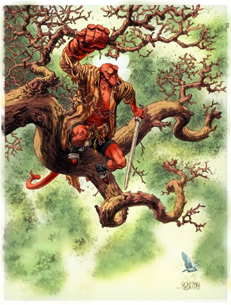 Hellboy By Duncan Fegredo Colors By Shane M Bailey In Shane Bailey S