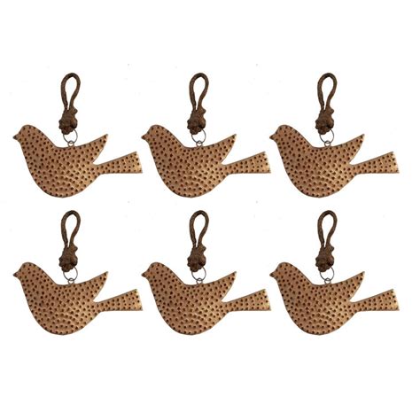 The Holiday Aisle Mango Wood Holiday Shaped Ornament Wayfair