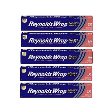 Get 5 Reynolds Wrap Heavy Duty Aluminum Foil 130 Square Feet Get 1 Simplexdeals