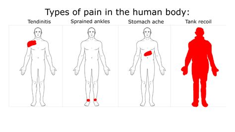 Types of pain in the human body Blank Template - Imgflip