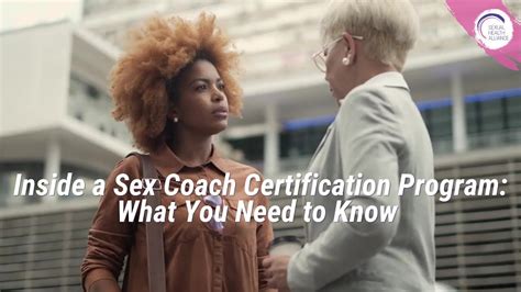 Inside A Sex Coach Certification Program What You Need To Know Youtube