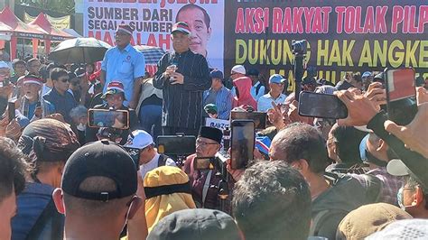 Tanggapi Demo Hak Angket Di Dpr Begini Sikap Pkb Pks Dan Pdip