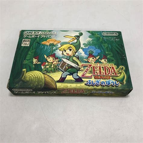 Gba ゼルダの伝説 ふしぎのぼうし 箱 取説付 任天堂 ゲームボーイアドバンスアクション｜売買されたオークション情報、yahooの商品