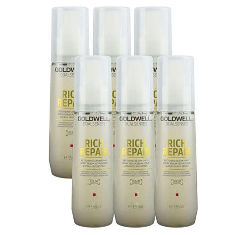 Goldwell Rich Repair Restoring 6 x 150 ml Serum Spray Set --> Riemax ...