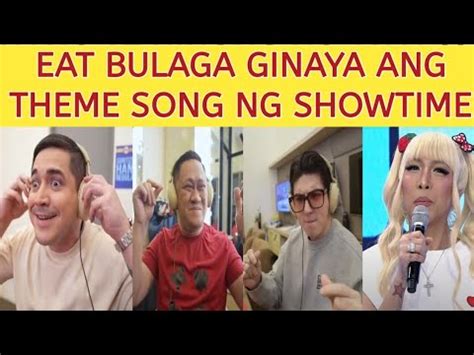 Bagong Theme Song Ng Eat Bulaga Ginaya Ang Its Showtime Youtube