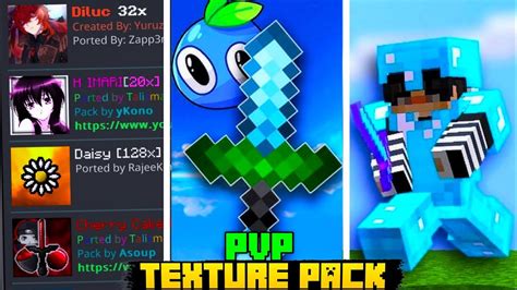 Top New Pvp Texture Pack For Mcpe Bedrock Edition Best