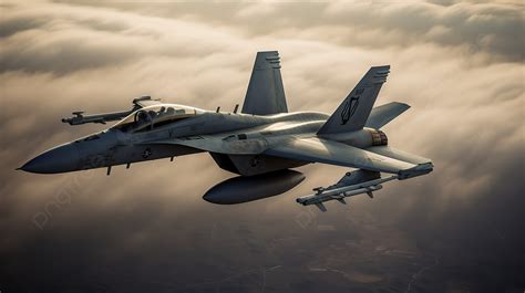 Fighter Jet Flying Through The Clouds Background F Pictures Picture