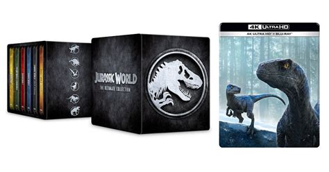 Jurassic World Dominion Zavvi Exclusive K Ultra Hd Steelbook Includes