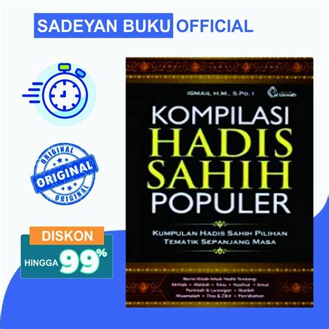 Jual KOMPILASI HADIS SAHIH POPULER FORUM EDUKASI Shopee Indonesia