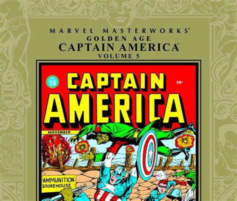 Marvel Masterworks Golden Age Captain America Vol Trade Paperback