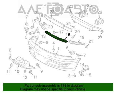 Кронштейн переднего бампера центральтный Lexus GX470 03-09 52521-60060 ...