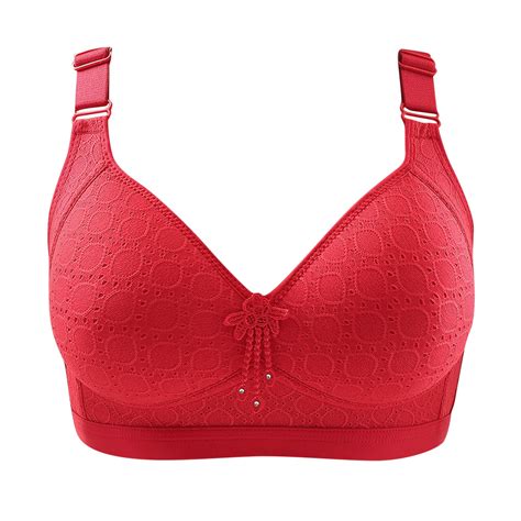 Erwazi Wireless Bras For Women Push Up Full Figure Bras Comfort