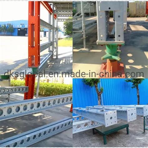 Iso Scaffolding Accessories Hot Dip Galvanized Steel Beam System