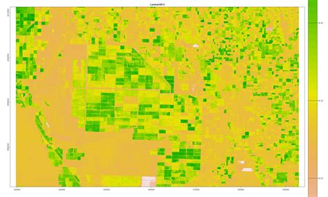 Ndvi Calculation From Landsat Images With R And Terra Package