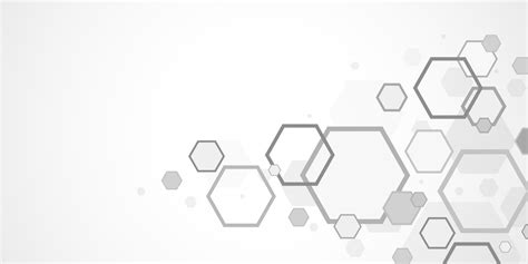 Abstract Hexagon Background Technology Polygonal Concept