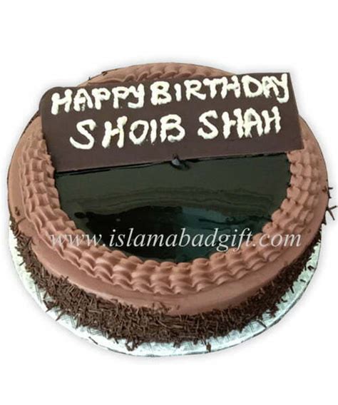 HBD Chocolate Cake - Islamabad Gift -Send gift to Islamabad from Anywhere