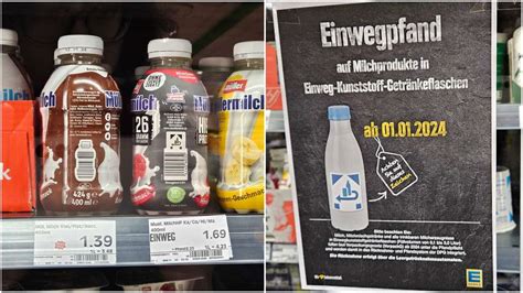 Rosenheim Was Das Milch Plastikflaschen Pfand F R Kunden Und H Ndler