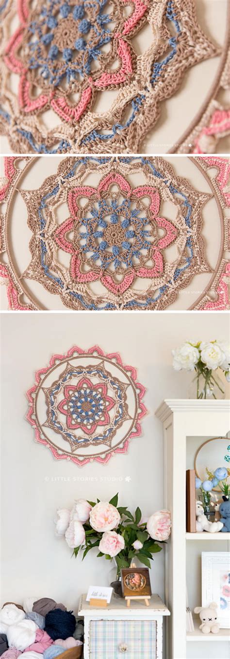 Crochet Dream Catcher Patterns And Tutorials