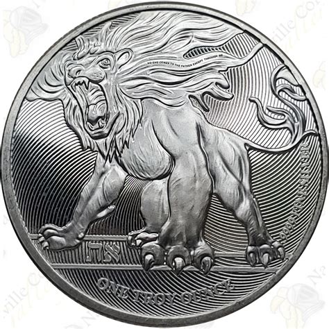 Niue Oz Fine Silver Roaring Lion Of Judah Sku