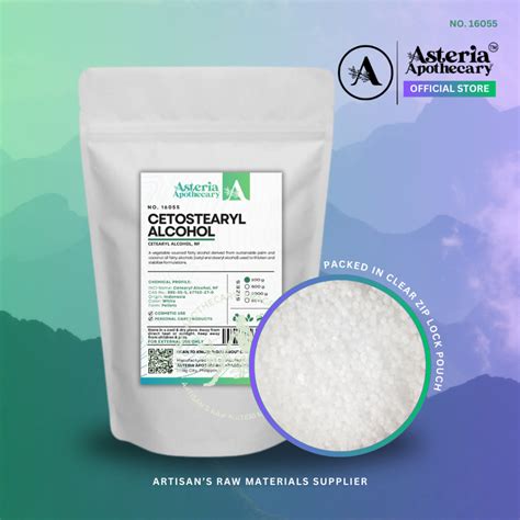 Cetostearyl Alcohol Cetearyl Alcohol 100g 500g 1kg Asteria