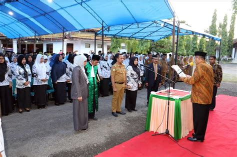 Jelang Hari Raya Ratusan Kepsek Dan Kepala Puskesmas Dilantik Sindo