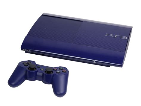 Sony Playstation Super Slim Gb Blau Gebraucht Kaufen Ps