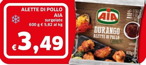 Offerta Aia Durango Alette Di Pollo G Nel Volantino Di Ecu Discount