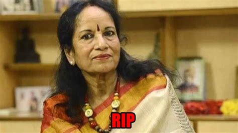 Veteran Singer Vani Jayaram Found Dead At Her Residence Iwmbuzz