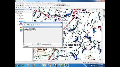 Gis Digitization Using Arcgis Raster To Vector Youtube