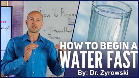 How To Begin A Water Fast This Makes Fasting Easy Youtube