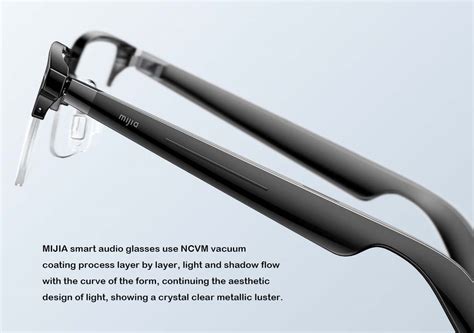 Xiaomi Mijia Smart Audio Glasses : Glasses headphones two-in-one design