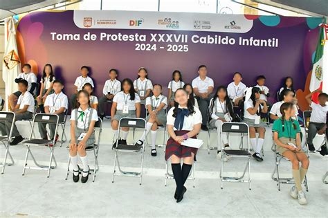 Rinde Protesta El Xxxvii Cabildo Infantil Del Ayuntamiento De