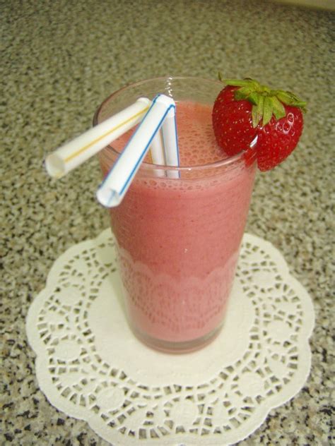 Batido De Morango Low Cost Receitas De Culin Ria