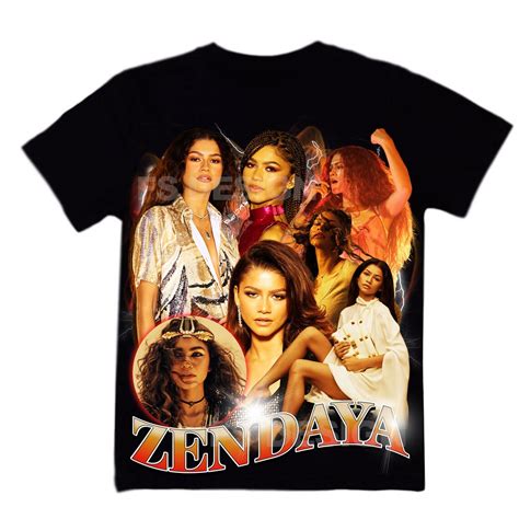 Zendaya Png Zendaya Coleman Bootleg T Shirt Design 300 DPI PNG File