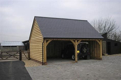 Bay Oak Garages Beautifully Crafted Oakcraft Building A Carport