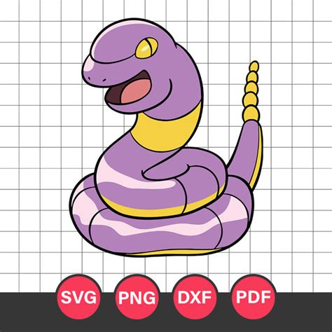 Ekans Svg, Pokemon Characters Svg, Pokemon Svg, Anime Svg, P | Inspire Uplift