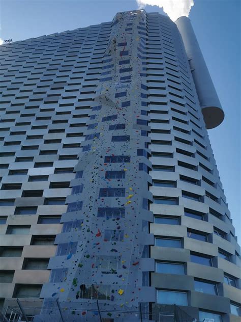 Worlds Tallest Climbing Wall Takes Shape In Copenhagen