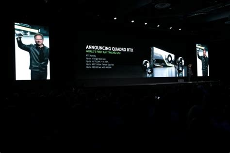 NVIDIA Demos Turing GPU Based Quadro RTX Graphics Card in Ray Tracing
