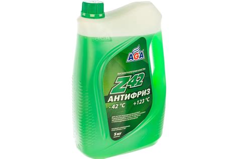 Антифриз, зеленый -42С AGA AGA049Z - выгодная цена, отзывы ...