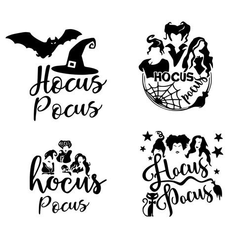 Silhouette Hocus Pocus Svg Masterbundles