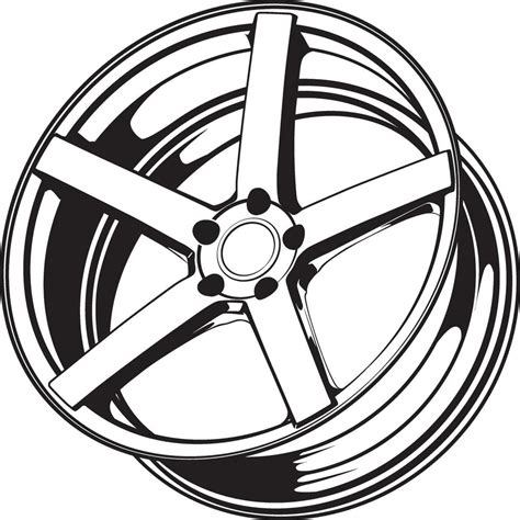 car wheel illustration for conceptual design. 2075470 Vector Art at Vecteezy