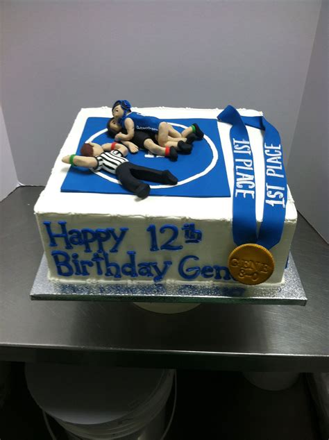 Wrestling Cake Ideas