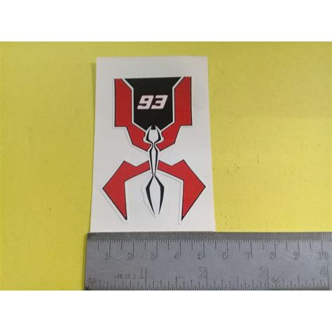 20230820 1116 0730A NUMBER 93 Body Sticker Stripe STIKER Stickers