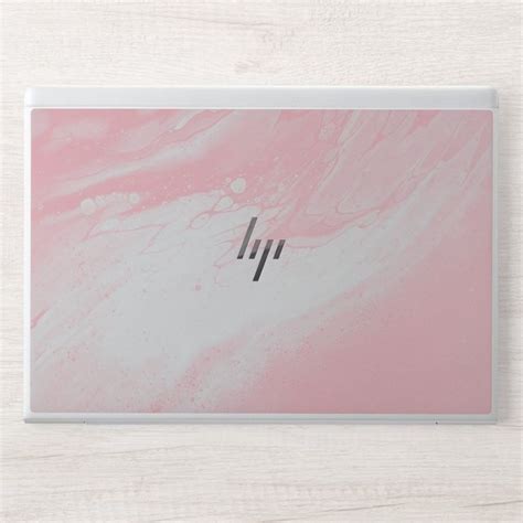 Pink Marble HP EliteBook 840 G5 G6 745 G5 G6 HP Laptop Skin Zazzle