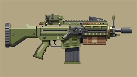 M249 Vector Graphics Illustration Eps Source File Format Lossless