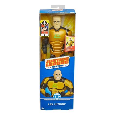 Boneco Liga da Justiça Action Lex Luthor 30cm Mattel Submarino