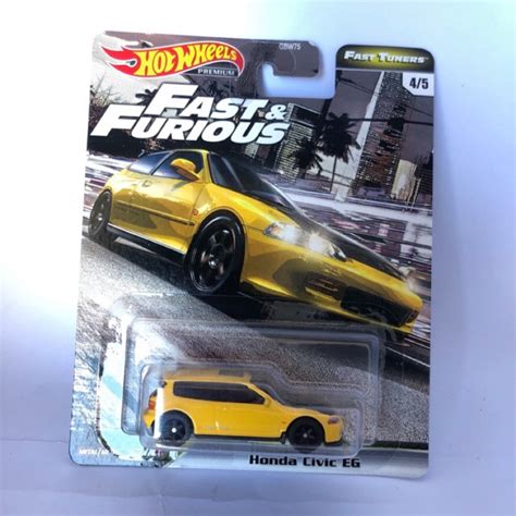 Jual Hot Wheels Fast And Furious Honda Civic EG Fast Tuners Shopee Indonesia