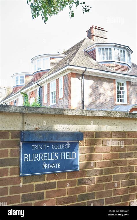 Burrell's Field, Trinity college, University of Cambridge, England